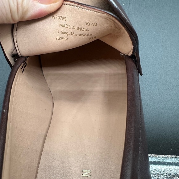 Cole Haan Camea Lug Leather Loafer Brown Womens 10.5B - Picture 6 of 6